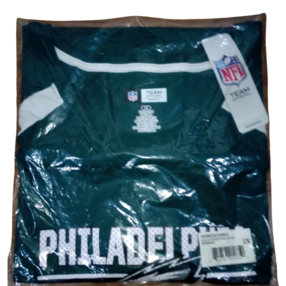 Philadelphia Eagles Women’s 2X Dark Green NFL Jersey Fan Gear